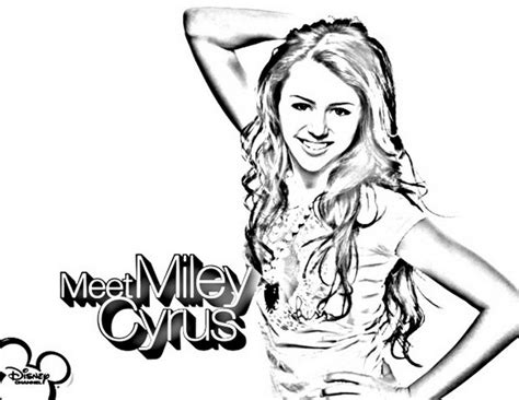 Feel free to print and color from the best 37+ miley cyrus coloring pages at getcolorings.com. Printable Coloring Pages Of Hannah Montana - Coloring Home