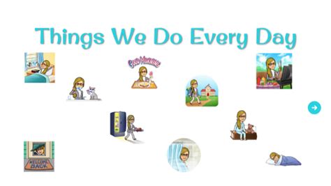 T3 Things We Do Every Day By Teacher Crina On Genially