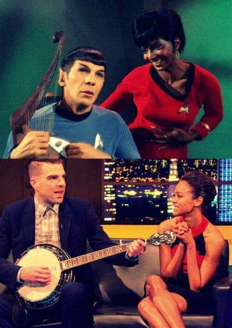 The 2 Spocks Serenade The 2 Uhuras Star Trek Star Trek Tos Trek