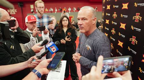 Iowa State wrestling coach Kevin Dresser on NCAA and lineup changes