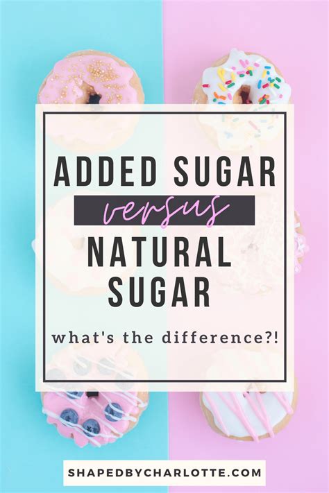 Added Sugar Vs Natural Sugar Can Your Body Tell The Difference