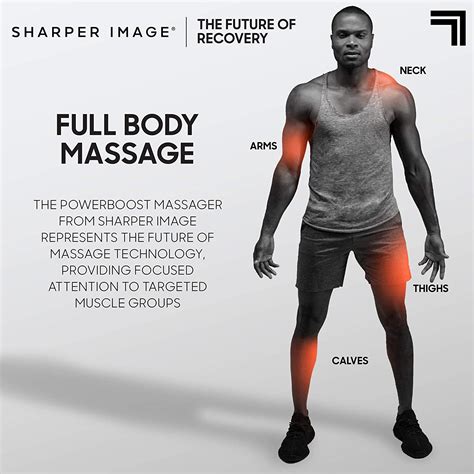 Sharper Image Deep Tissue Massage Gun With Powerboost Percussion Got To Have It All