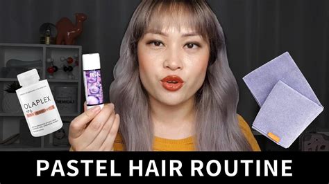 Low Maintenance Pastel Hair Routine Video Lab Muffin Beauty Science