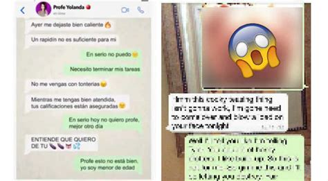 Whatsapp Conversación Hot Entre Maestra Y Estudiante Se Vuelve Viral