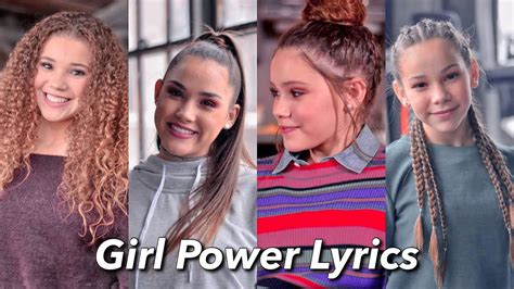 Haschak Sisters Girl Power Lyrics On Video Youtube
