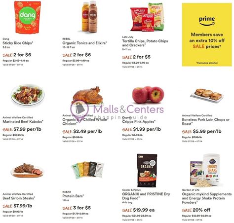 ⭐️ don't miss out on any new whole foods weekly specials. Whole Foods Market Weekly ad valid from 07/08/2020 to 07 ...