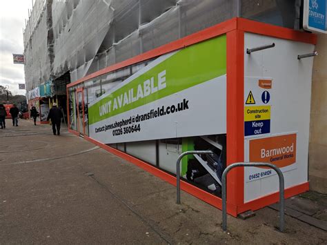 Printed Construction And Building Site Hoarding Boards Signlink