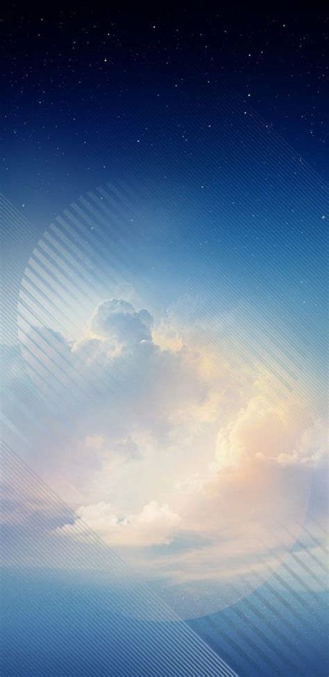 Download Ios Iphone X Aqua Blue Sky Apple Wallpaper By Carloss76 8