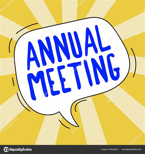 60 Annual General Meeting Illustrations Royalty Free Vector Clip