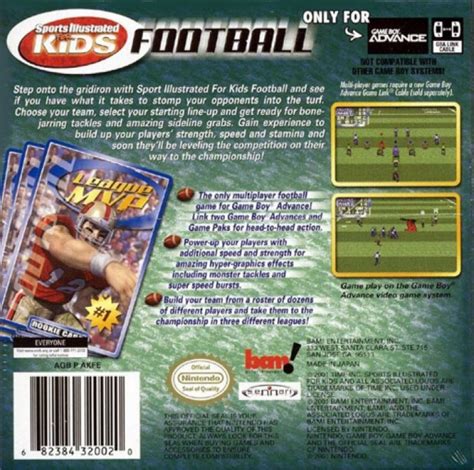 Sports Illustrated For Kids Football Boxarts For Nintendo Gameboy