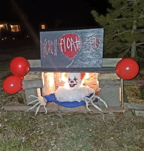 Origional post by Emily Strong Homemade Halloween decoration