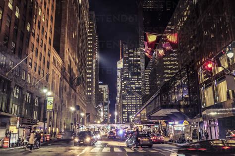 New York City Street Scene