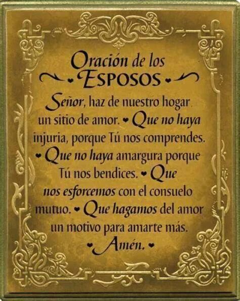 An Ornate Gold Plaque With Spanish Writing On It