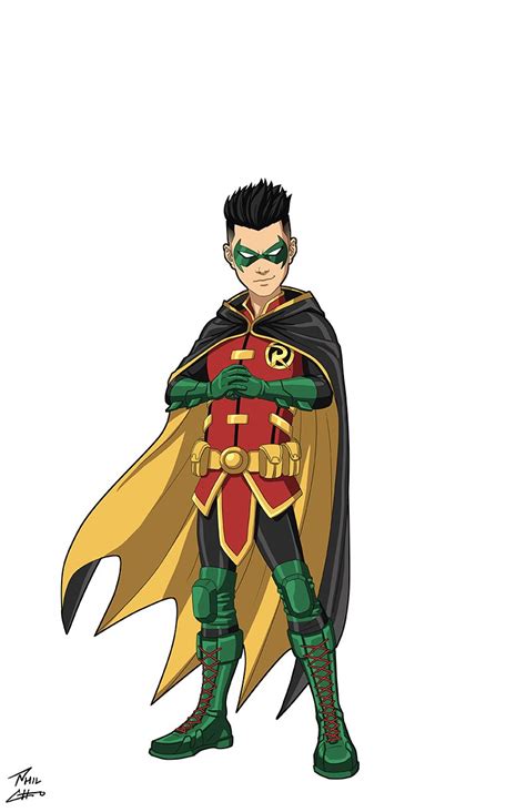 Damian Wayne Robin Costume