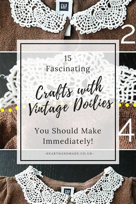 A Diy Super Simple Doily Collar Tutorial 15 Fascinating Crafts With