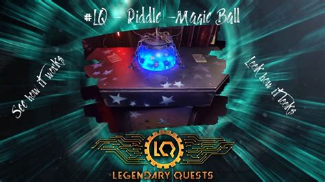 Lq Riddle Agic Ball For Escape Room See How It Works Circus