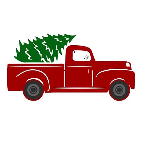 Pin By Chris Lee On Clip Art Images Christmas Tree Truck Christmas