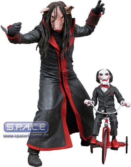 Jigsaw Killer With Doll From Saw Pig Version Cult Classics Series 5