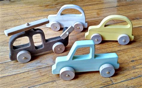 Traditional wooden toys never really go out of fashion. The Project Lady: DIY Wooden Toy Vehicles - Car, Truck ...