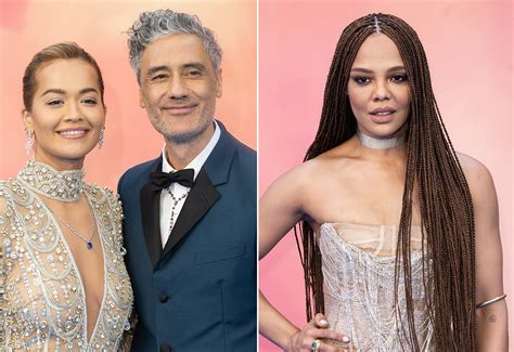 rita ora addresses viral pda photos with taika waititi and tessa thompson celeb central