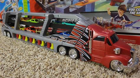 Hot Wheels Supermax Transporter Unboxing And Demonstration Youtube