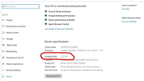 How To Check Your Computer Specs In Windows 1087 2020 Secured You