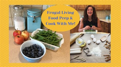 Frugal Living Food Prep And Cook With Me 3 Frugal Recipes Youtube