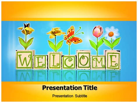 Welcome Home Powerpoint Templates Powerpoint