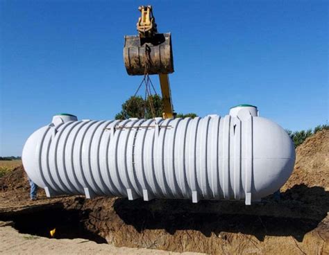 Norwesco 10000 Gallon Below Ground Storage Tank Rainwater Collection
