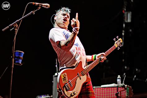 nofx fat mike kicks fan in face on stage caught in the crossfire