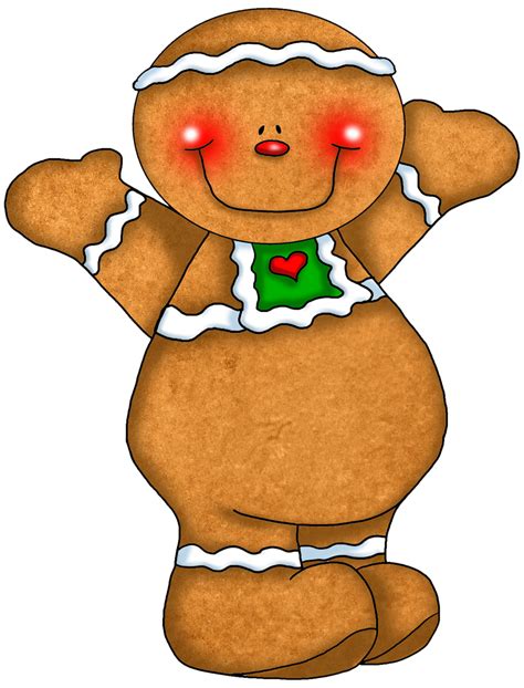 Cute Gingerbread Man Drawing Clip Art Library