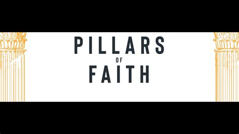 Pillars Of Faith Meeting 8 Youtube
