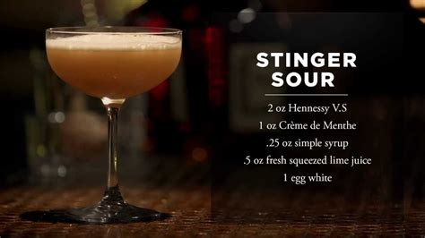 Top 10 maker s mark whiskey drinks with recipes only foods st germain cocktails 10: Hennessy Recipes: Stinger Sour - YouTube