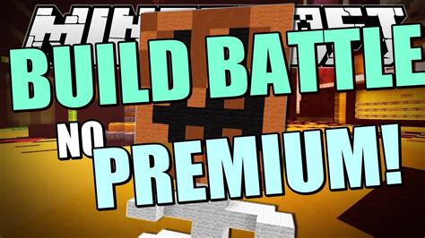 SERVER BUILD BATTLE NO PREMIUM 1.8 | EL MEJOR SERVER DE MINECRAFT 1.8
