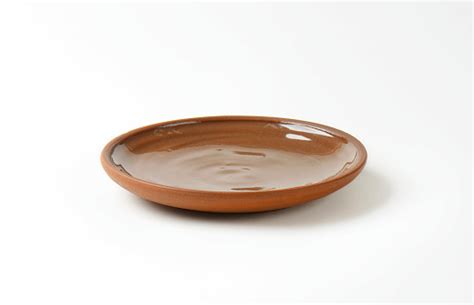 Round Brown Dinner Plate Stock Photo Download Image Now 2015 Brown