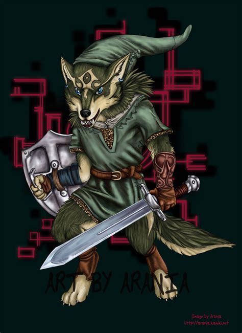 Zelda Link Wolf Anthro By Arania Fur Affinity Dot Net