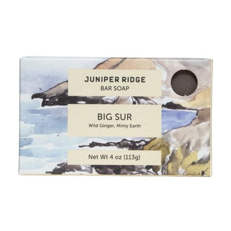 Big Sur Bar Soap Biodegradable Castile Soap Juniper Ridge