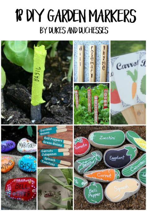 18 Diy Garden Markers Dukes And Duchesses