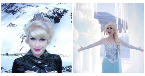 La Reine Des Neiges Reprise Magique De Let It Go Par Traci Hines