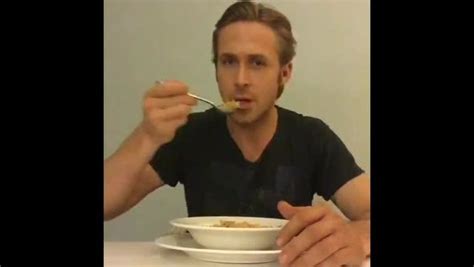 Ryan Gosling Films Himself Eating Cereal To Honour The Late Vine Creator Ryan Mchenry Ok Magazine
