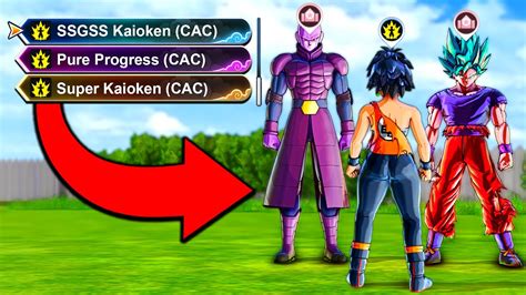 Dragon Ball Xenoverse 2 New Cac Ssgss Kaioken And Pure Progress Awoken Skill Training Youtube