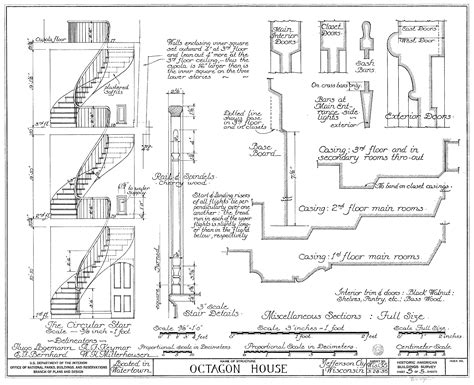 .pdf, spiral staircase these stairs are commonly used as emergency exits it consists of a central post supporting a series of steps arranged in the form of a spiral at the end of steps continuous hand rail is provided such stairs are provided where space available for stairs is very much limited. Woodwork Building Spiral Staircase Wood Pdf PDF Plans