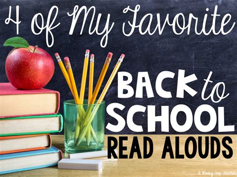 4 Back To School Picture Books For All Grades A Rocky Top Teacher