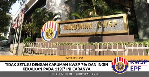 Maybe you would like to learn more about one of these? Tidak Setuju Dengan Caruman KWSP 7% Dan Ingin Kekalkan ...