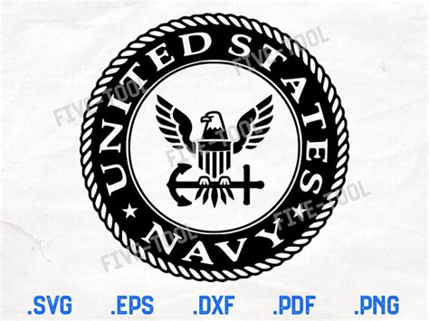 Us Navy Logo Vector File United States Navy Filled Cut File Etsy Finland