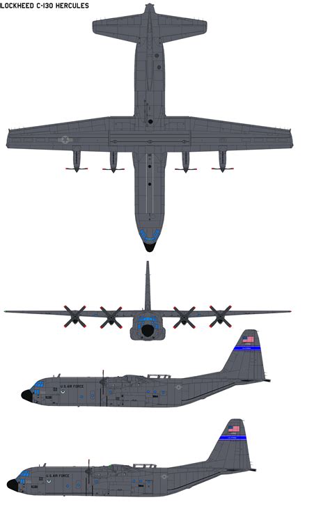 Lockheed C 130 Hercules By Bagera3005 On Deviantart