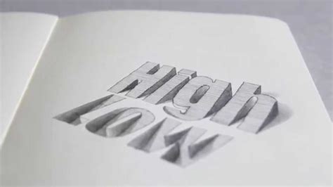 Crazy Text Illusion 3d Typography Illustration Youtube