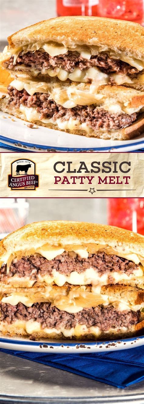 Way more exciting than your typical turkey sandwich for lunch. Certified Angus Beef®️️️️️️️️️️️️️️️️️️️ brand Classic Patty Melt is an EASY, tasty sandwich ...