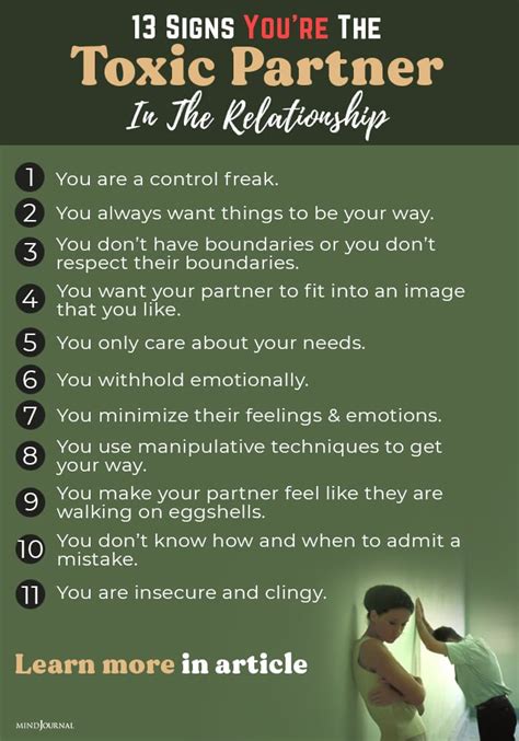 13 signs you re the toxic partner in the relationship