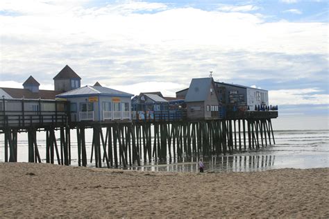 The Pier.Old Orchard Beach, Maine | Old orchard beach, Old orchard, House styles